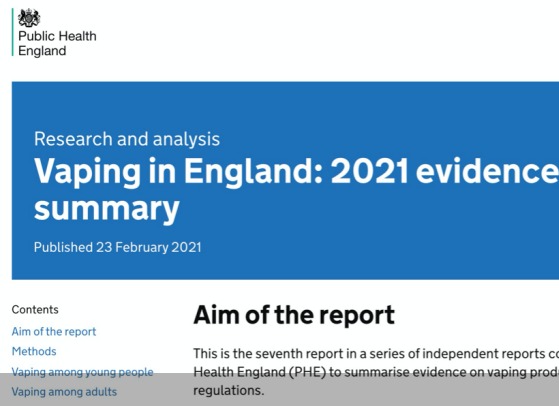 報告稱英國電子煙銷售量增長7%,新冠壓力導致吸煙率上升